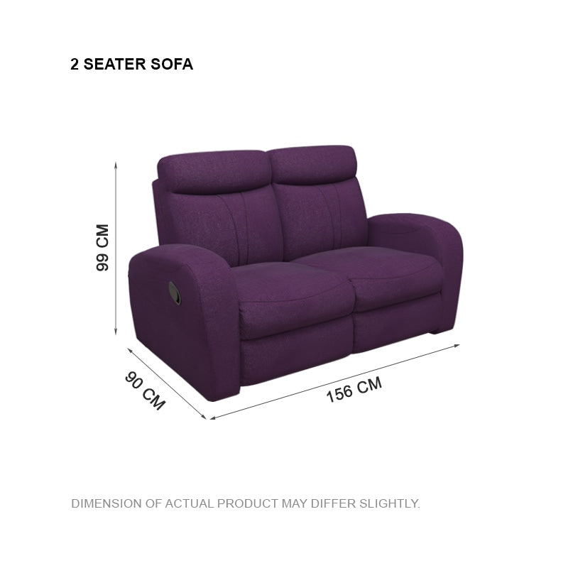 Alice Fabric 2 Seater Sofa