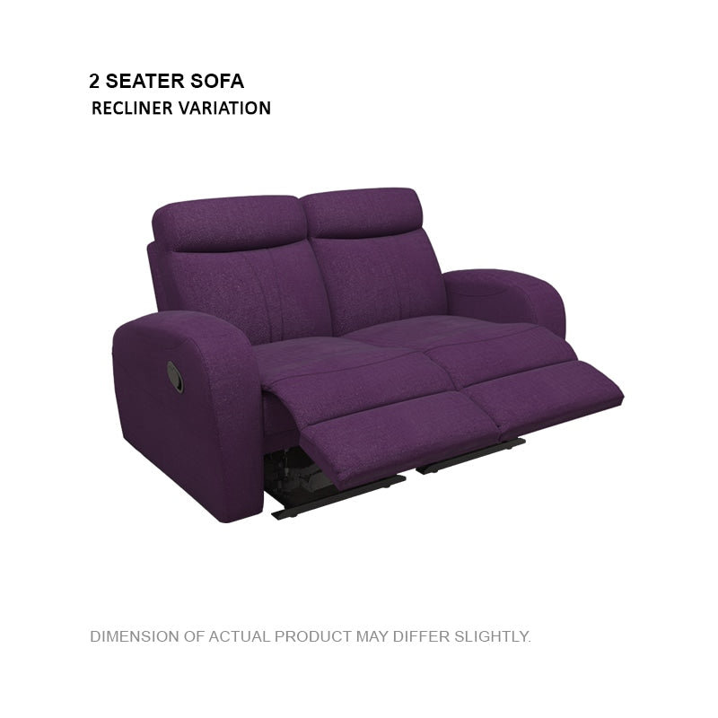 Alice Fabric 2 Seater Sofa