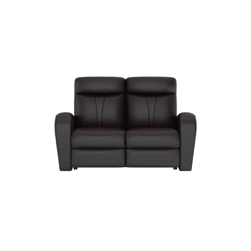 Alice Half Leather Cowhide 2 Seater Sofa