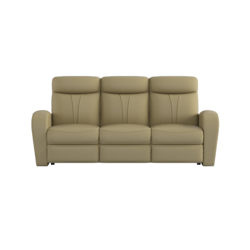Alice Half Leather Cowhide 3 Seater Sofa