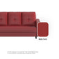 Rylee Faux leather 1 Seater Sofa