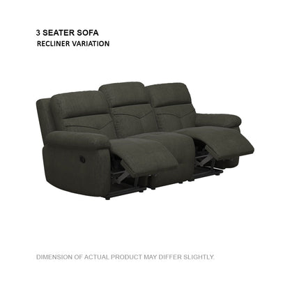 Taylor Fabric 3 Seater Sofa