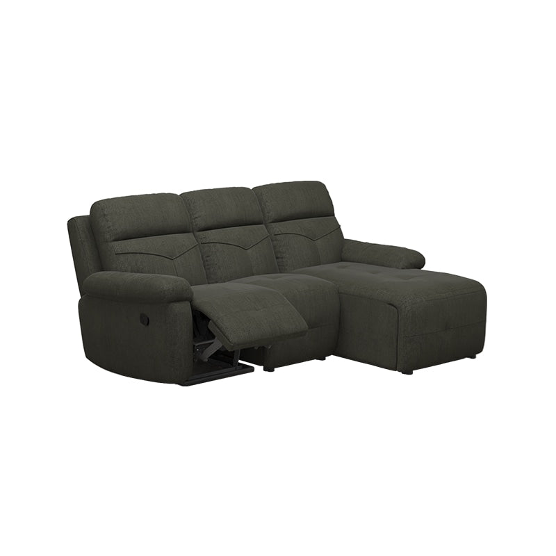 Taylor Fabric 2 Seater With Chaise Sofa