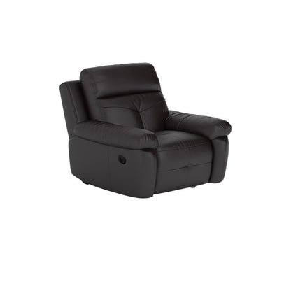 Taylor Half Leather Cowhide 1 Seater Sofa