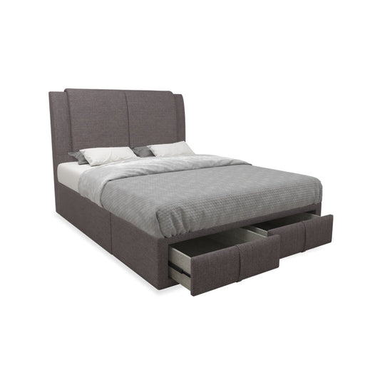 Eden Fabric Drawer Bed with Drawer Front