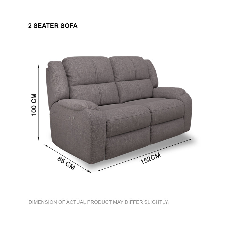 Alana Fabric 2 Seater Sofa