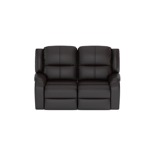 Alana Half Leather Cowhide 2 Seater Sofa