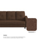 Rylee Fabric 1 Seater Sofa