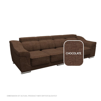 Lyla Fabric 4 Seater Sofa