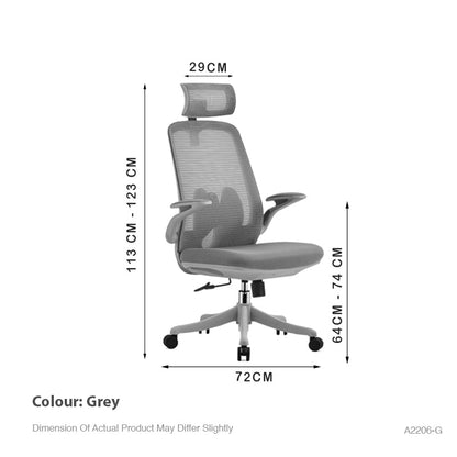 Gavin Office Chair With Headrest