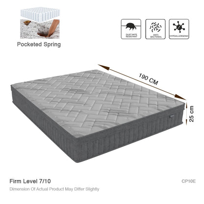 Snuz Mattress Series with Fabric Bed Frame Available Sizes 10 / 11 / 13 Inch