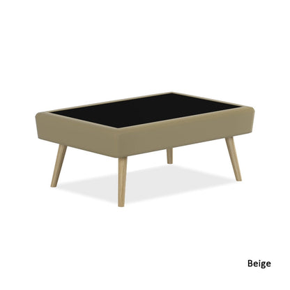 Jane Faux Leather Coffee Table