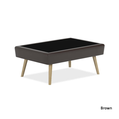 Jane Faux Leather Coffee Table
