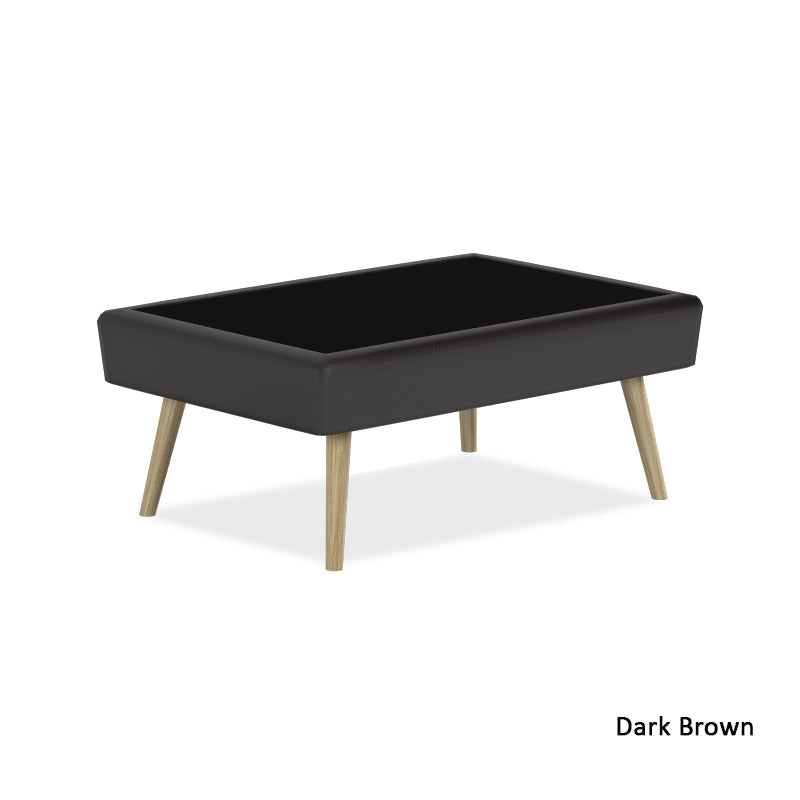 Jane Faux Leather Coffee Table