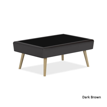 Jane Faux Leather Coffee Table