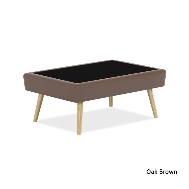 Jane Faux Leather Coffee Table