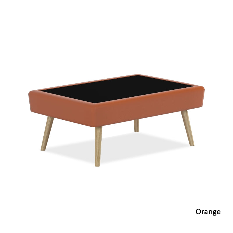 Jane Faux Leather Coffee Table