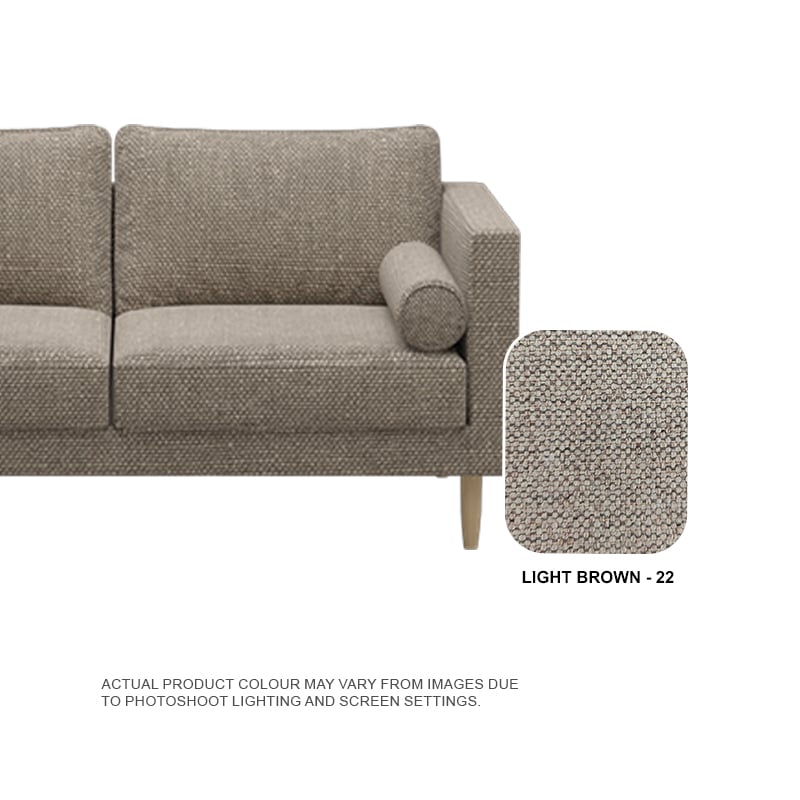 Leah Fabric 4 Seater Sofa