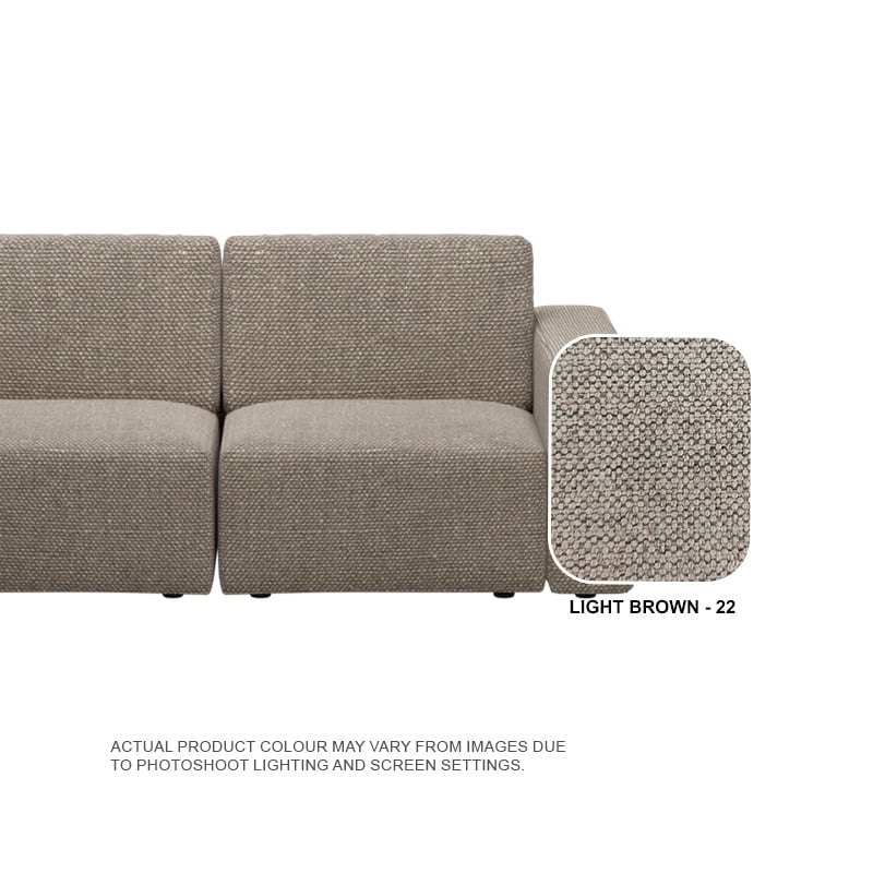 Jade Fabric 4 Seater Sofa