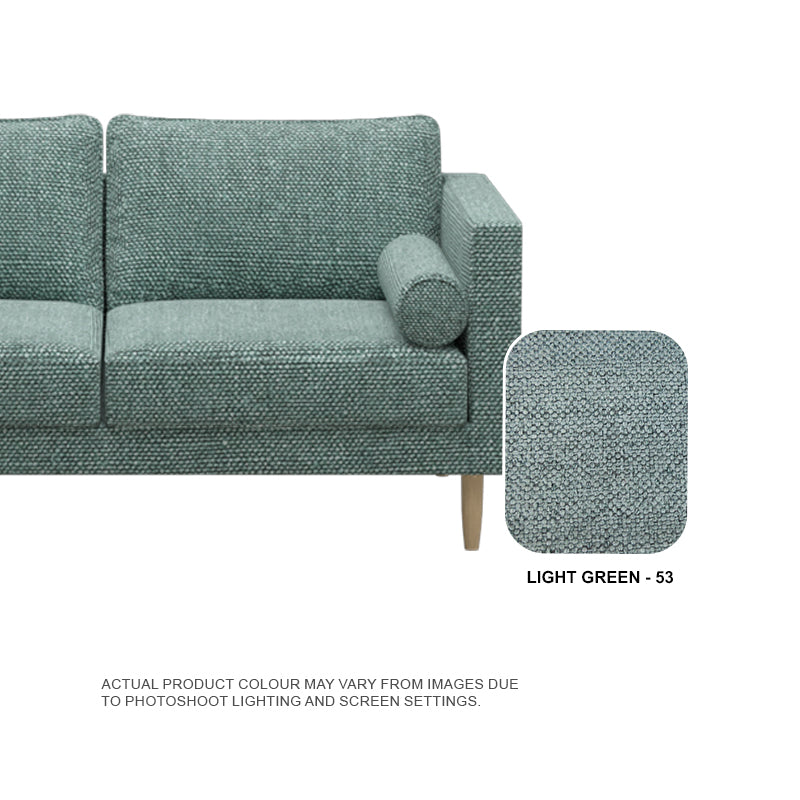 Leah Fabric 1 Seater Sofa