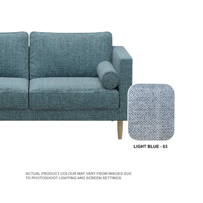 Leah Fabric 1 Seater Sofa