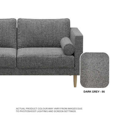Leah Fabric 1 Seater Sofa