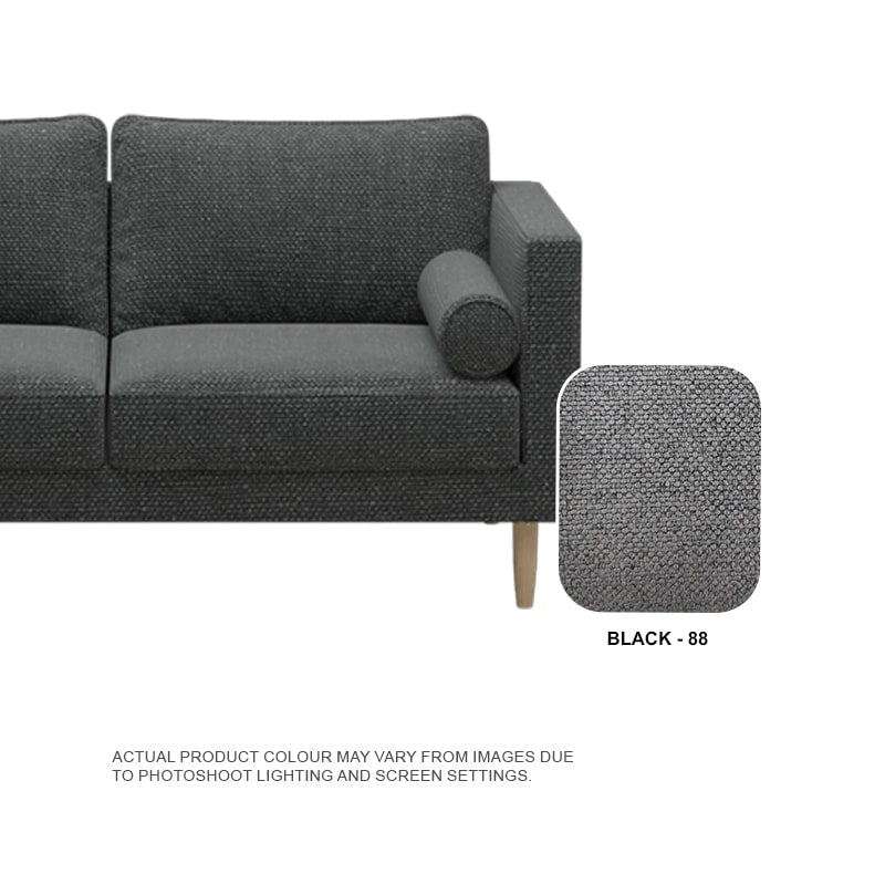 Leah Fabric 4 Seater Sofa