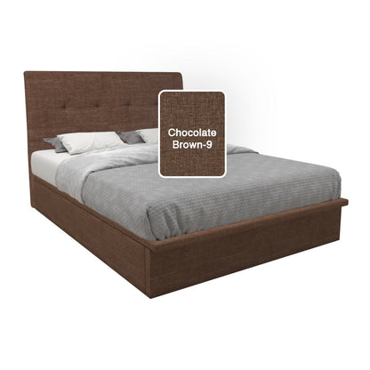 Alice Fabric Storage Bed 16 Inch