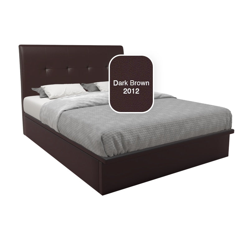 Alice Faux Leather Storage Bed