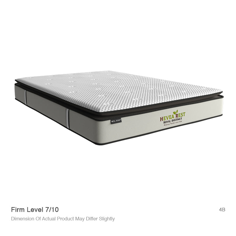 Hevearest Royal Distinct Latex Pocketed Spring Mattress 12 Inch