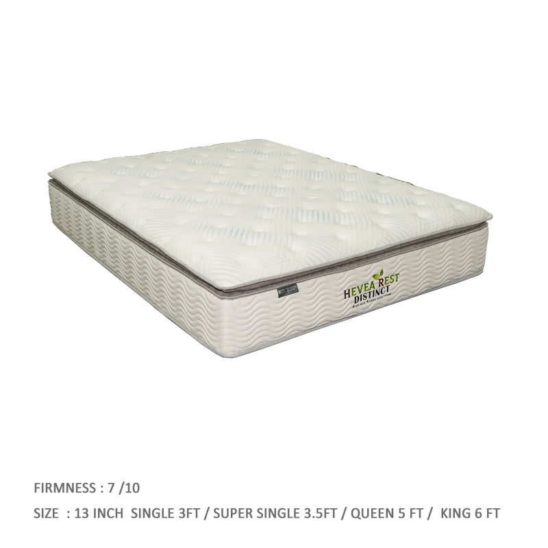 Hevearest Distinct Latex Pocketed Spring Mattress 13 Inch
