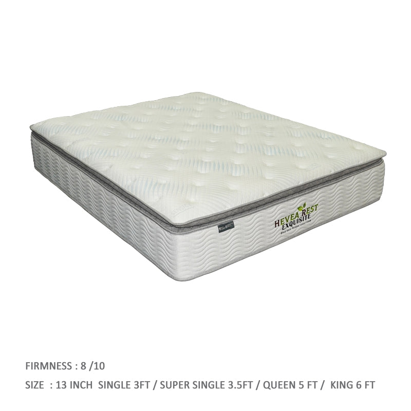 Hevearest Equisite Latex Pocketed Spring Mattress 13 Inch