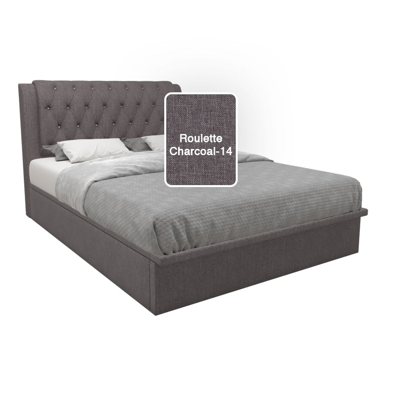 Hunter Fabric Storage Bed 12 Inch