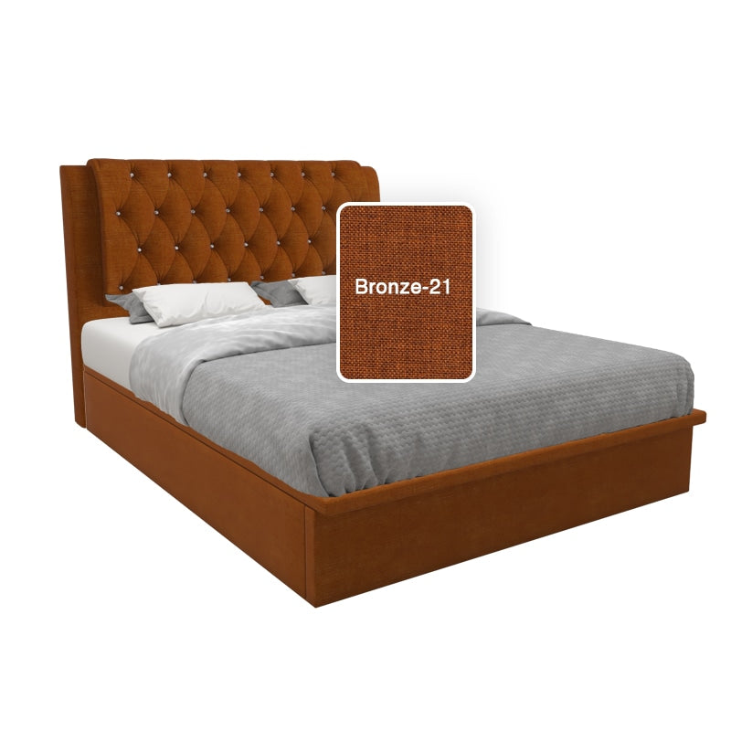 Hunter Fabric Storage Bed 12 Inch