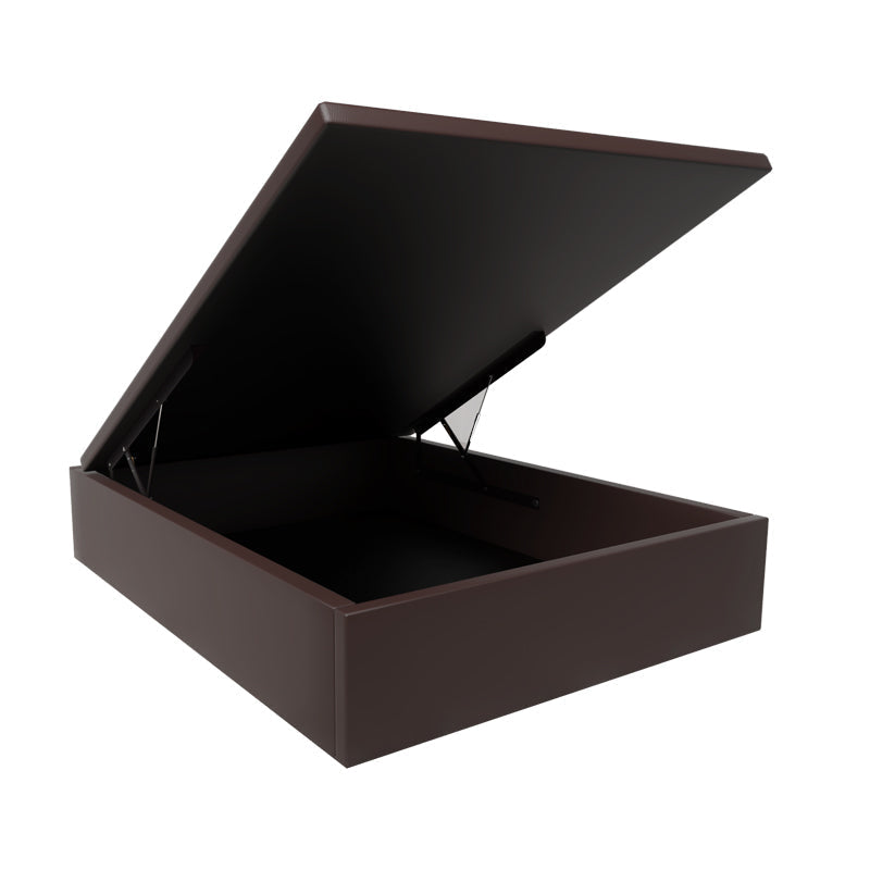 Hunter Faux Leather Storage Bed 12 Inch