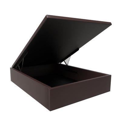 Hunter Faux Leather Storage Bed 12 Inch
