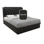 Hunter Faux Leather Storage Bed 12 Inch