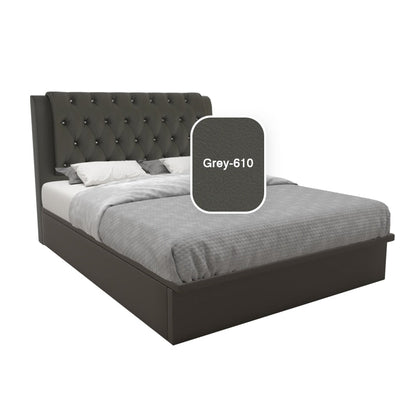 Hunter Faux Leather Storage Bed 12 Inch