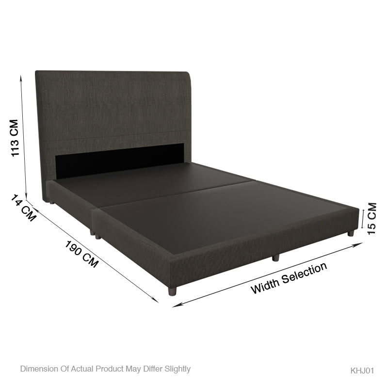 Lia Fabric Bed Frame