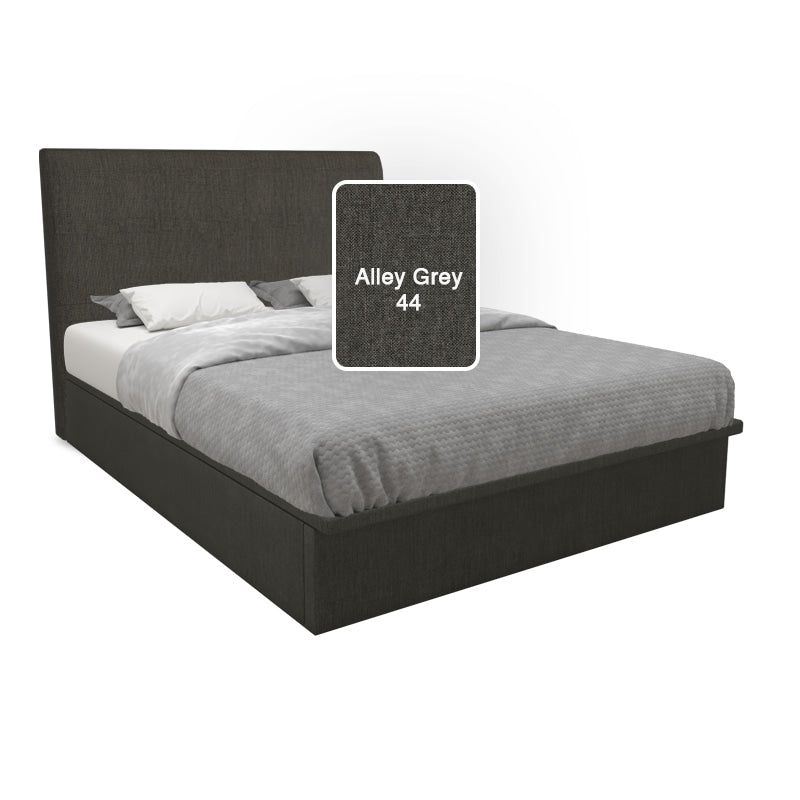 Lia Fabric Storage Bed 12 Inch