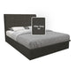 Lia Fabric Storage Bed 12 Inch