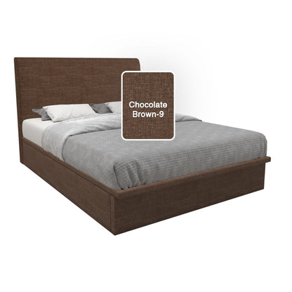 Lia Fabric Storage Bed 12 Inch