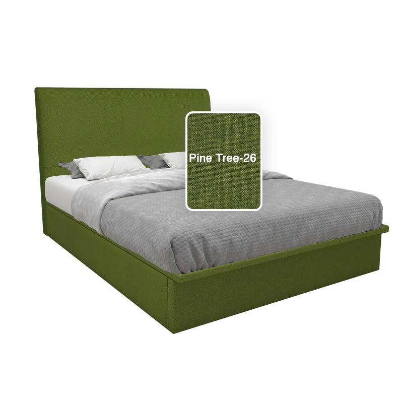 Lia Fabric Storage Bed 12 Inch