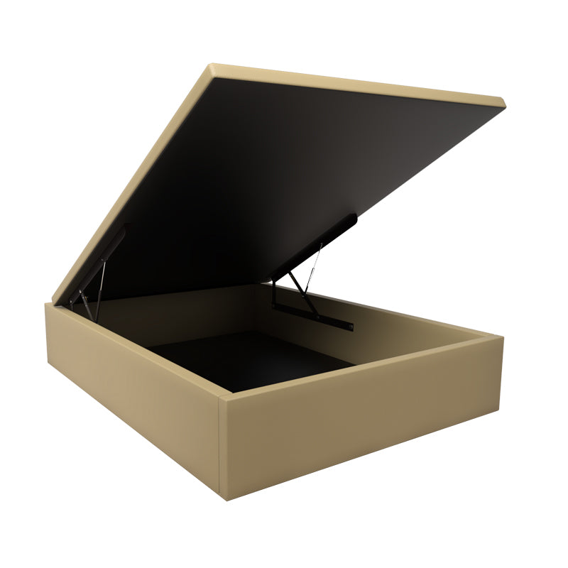 Lia Faux Leather Storage Bed 12 Inch