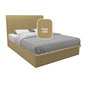 Lia Faux Leather Storage Bed 12 Inch