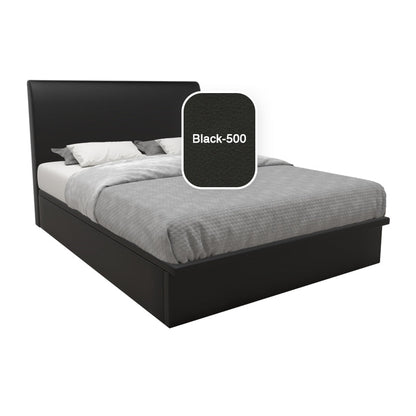 Lia Faux Leather Storage Bed 12 Inch