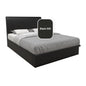 Lia Faux Leather Storage Bed 12 Inch