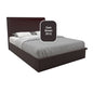Lia Faux Leather Storage Bed 12 Inch