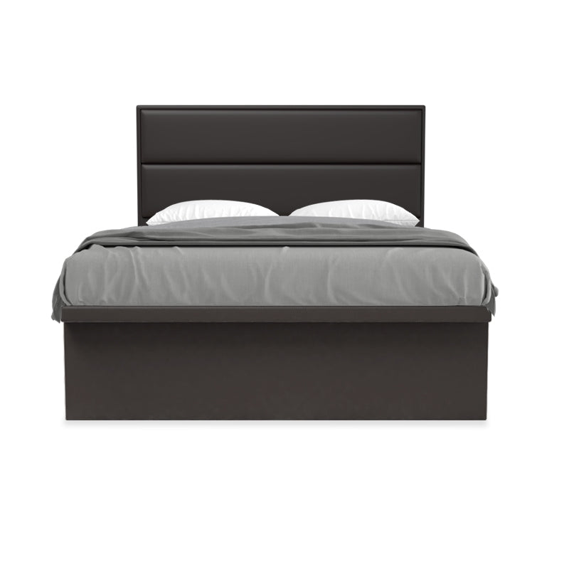 Calixto Faux Leather Storage Bed 12 Inch
