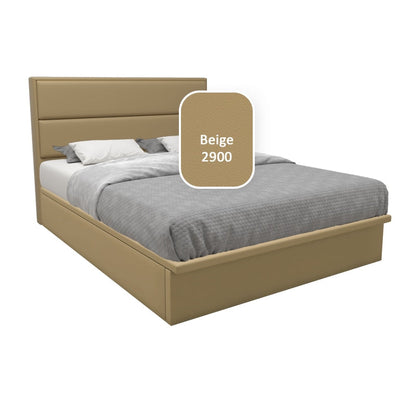 Calixto Faux Leather Storage Bed 12 Inch